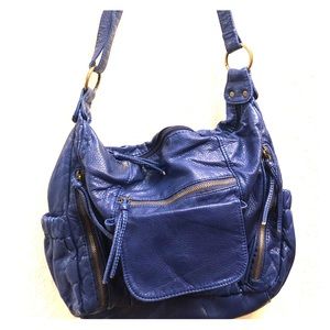 Vibrant blue bag